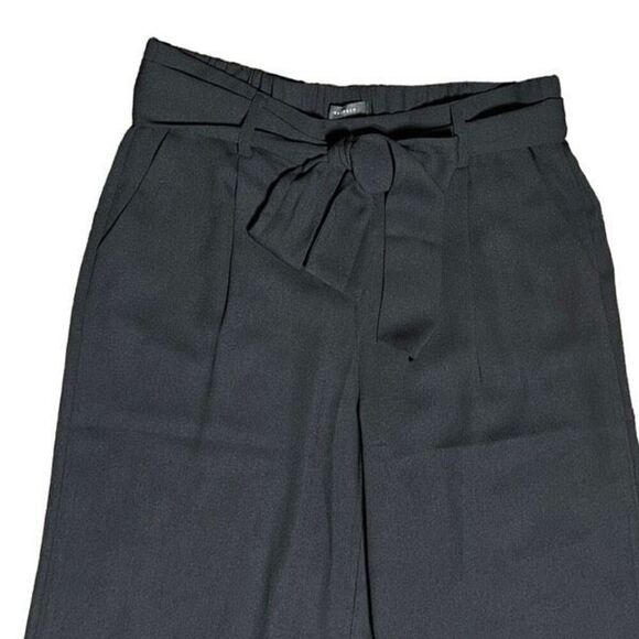 Halogen NWT Black Belted Wide Leg Dress Pants Size Small - Picture 2 of 4